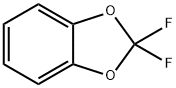 2,2-二氟-1,3-苯并二恶茂 结构式