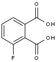 3-氟邻苯二甲酸 结构式