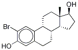 2-溴雌二醇 结构式