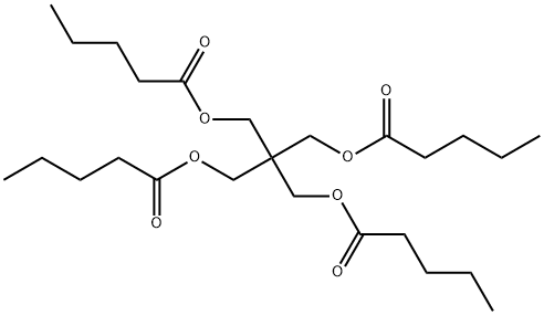 2,2-双[[(1-羰基戊基)氧基]甲基]-1,3-丙二基二戊酸酯 结构式