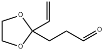 1,3-Dioxolane-2-propanal,  2-ethenyl- 结构式