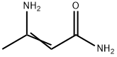 (Z)-3-氨基丁-2-烯酰胺 结构式