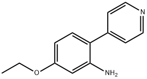 Benzenamine, 5-ethoxy-2-(4-pyridinyl)- (9CI) 结构式