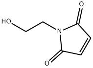 N-(2-羟乙基)马来酰亚胺 结构式