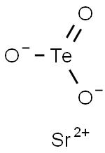 STRONTIUM TELLURITE 结构式