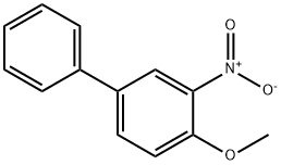 4-甲氧基-3-硝基联苯 结构式
