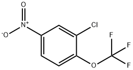 3-氯-4-三氟甲氧基硝基苯 结构式