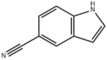 5-氰基吲哚 结构式