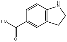 5-羧基-异二氢吲哚 结构式