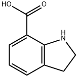 7-羧基吲哚啉 结构式