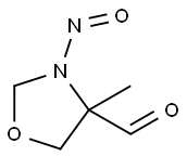 4-Oxazolidinecarboxaldehyde, 4-methyl-3-nitroso- (9CI) 结构式