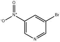 3-溴-5-硝基吡啶 结构式