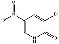 3-溴-5-硝基-2-羟基吡啶 结构式