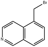 5-(溴甲基)异喹啉 结构式