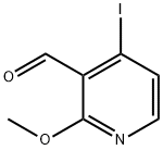 4-碘-2-甲氧基吡啶-3-甲醛 结构式