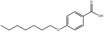 4-正庚氧基苯甲酸 结构式