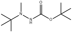 Hydrazinecarboxylic acid, 2-(1,1-dimethylethyl)-2-methyl-, 1,1-dimethylethyl 结构式