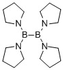 四(吡咯烷并)二硼烷 结构式