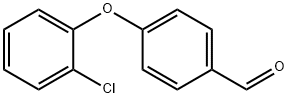 4-(2-氯苯氧基)苯甲醛 结构式