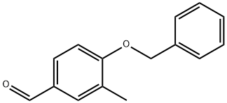4-(苄氧基)-3-甲基苯甲醛 结构式