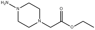 2-(4-氨基哌嗪-1-基)乙酸乙酯 结构式
