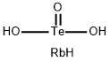 RUBIDIUM TELLURITE 结构式