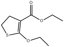 3-Thiophenecarboxylicacid,2-ethoxy-4,5-dihydro-,ethylester(9CI) 结构式