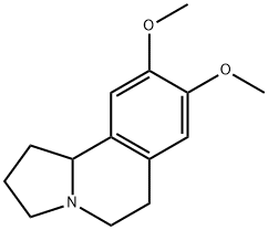 1,2,3,5,6,10b-Hexahydro-8,9-diMethoxypyrrolo[2,1-a]isoquinoline 结构式