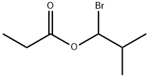 1-溴-2-甲基丙基丙酸酯 结构式