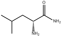 (R)-2-氨基-4-甲基戊酰胺 结构式