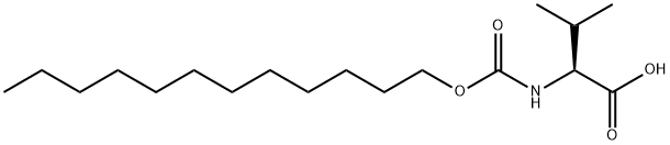 N-dodecoxycarbonylvaline 结构式