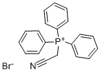 (氰基甲基)三苯基溴化膦 结构式