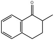 2-甲基-3,4-二氢-2H-1-萘酮 结构式