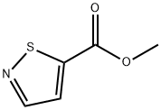 5-异噻唑羧酸甲酯 结构式