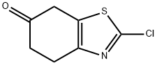 2-CHLORO-4,5-DIHYDROBENZO[D]THIAZOL-6(7H)-ONE 结构式