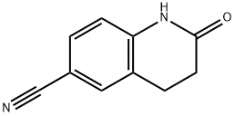 2-氧代-1,2,3,4-四氢喹啉-6-甲腈 结构式