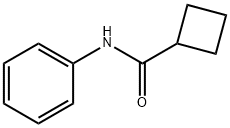 N-苯基环丁烷甲酰胺 结构式