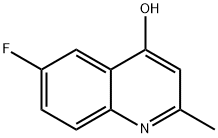 6-氟-4-氢-2-甲基喹啉 结构式
