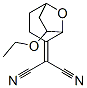 Propanedinitrile, (7-ethoxy-8-oxabicyclo[3.2.1]oct-2-ylidene)-, exo- (9CI) 结构式