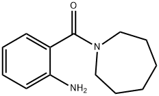 (2-氨基苯基)(氮杂环庚烷-1-基)甲酮 结构式