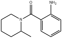 (2-氨基苯基)-(2-甲基-1-哌啶基)甲酮 结构式