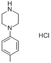对甲基苯基哌嗪盐酸盐 结构式