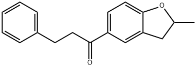 2-methyl-5-(3-phenylpropionyl)-1-benzoxolane 结构式