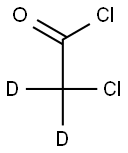 CHLOROACETYL-D2 CHLORIDE 结构式