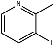 3-氟-2-甲基吡啶 结构式