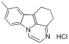 8-Methyl-5,6-dihydro-4H-pyrazino-[3,2,1-jk]carbazole hydrochloride 结构式