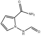 1H-Pyrrole-2-carboxamide,1-(formylamino)-(9CI) 结构式