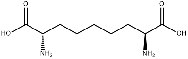 (8S,2S)-Diaminononanedioic acid 结构式