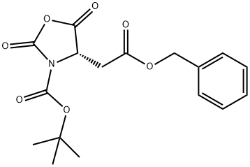 N-BOC-O-苄基-L-天冬氨酸-N-环己基亚胺酯 结构式