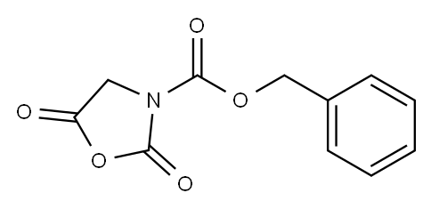 Z-甘氨酸-NCA 结构式